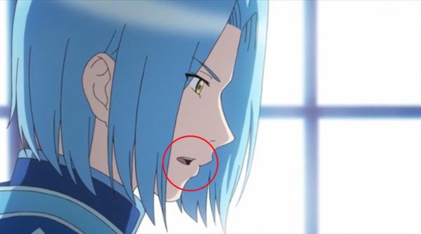アニメの口が横についている表現 同人速報