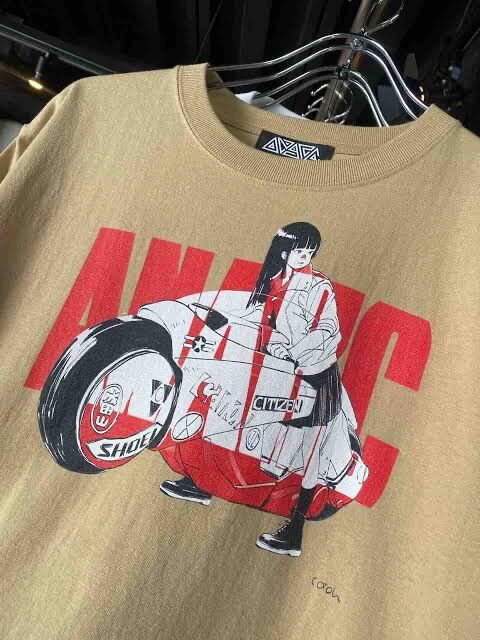 ブラウン×ピンク 古塔つみ AKIRA anarc atomosコラボ - Tシャツ 