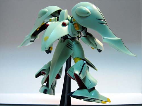 ガンダムコレクション 1/400スケール NZ-000/クィンマンサ : 後ろから