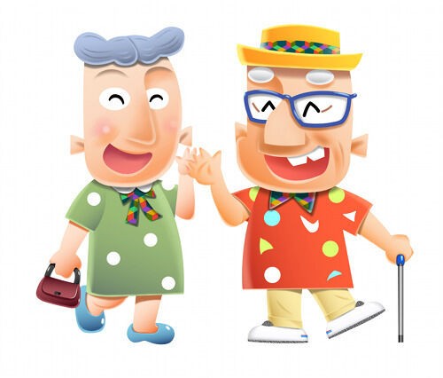 お年寄りお出かけイラスト Nonちゃんイラストブログ