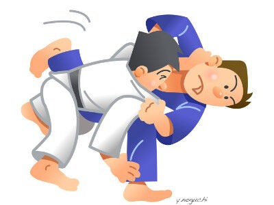 柔道 スポーツ イラスト Nonちゃんイラストブログ
