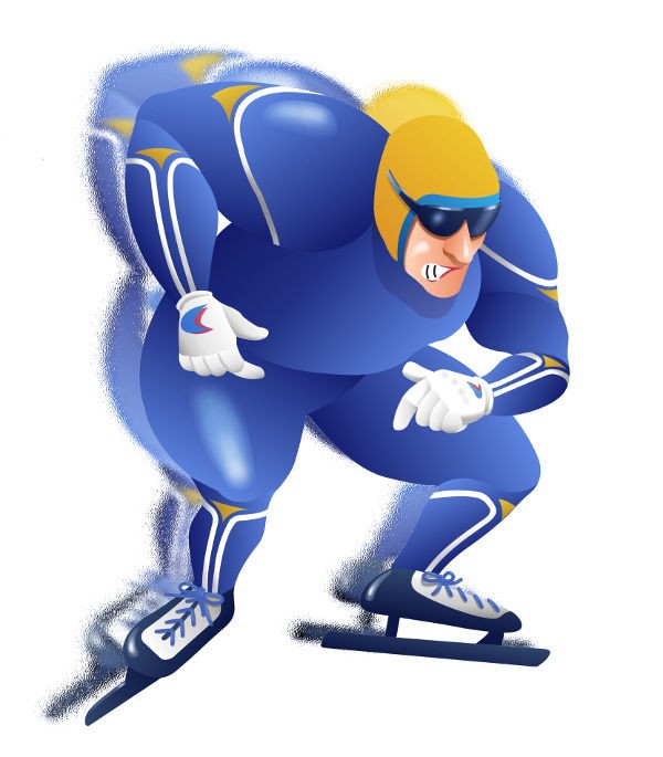 冬期オリンピックイラスト 冬のスポーツイラスト Nonちゃんイラストブログ