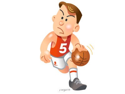 バスケットボールイラスト スポーツのイラスト屋さん Nonちゃんイラストブログ