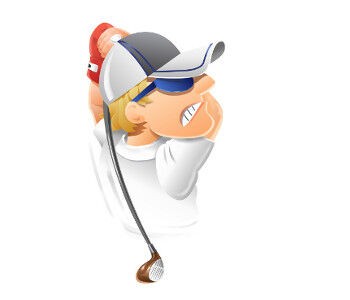 スポーツ ゴルフ イラスト Nonちゃんイラストブログ
