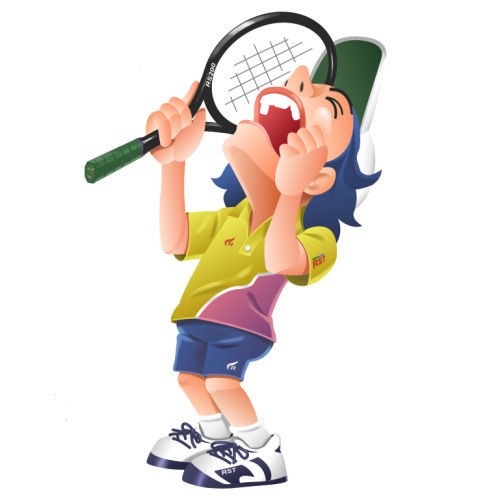 スポーツ テニス イラスト Nonちゃんイラストブログ
