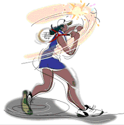 かっこいいテニスがしたいイラスト テニススクール テニスのイラスト素材 Nonちゃんイラストブログ