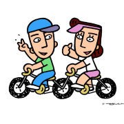 自転車 ツーリング イラスト Nonちゃんイラストブログ