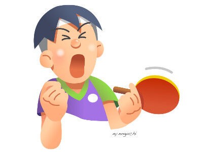 スポーツイラスト 卓球イラスト 体育大会イラスト 体育の日イラスト Nonちゃんイラストブログ