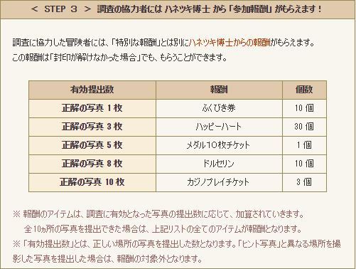 3周年記念イベント ハネツキ博士の調査依頼 封印の合言葉を解き明かせ が8月2日に開催 ぷくりんのあしあと ドラクエ10攻略