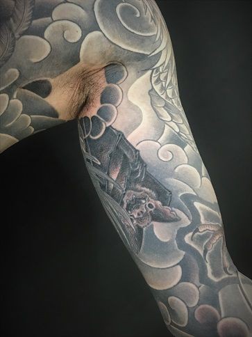 胸割り蝙蝠な日 栃木県鹿沼市 宇都宮市のドラゴンタトゥースタジオ Dragontattoostudio