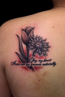 お花 栃木県鹿沼市 宇都宮市のドラゴンタトゥースタジオ Dragontattoostudio