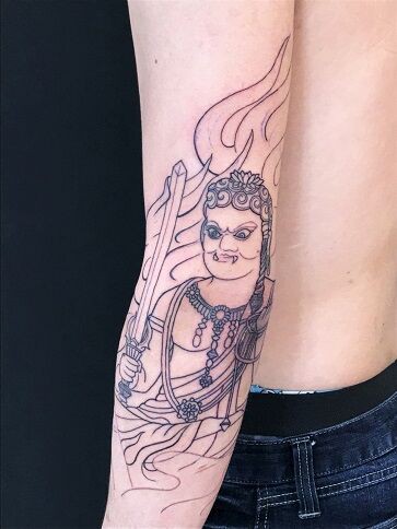不動明王な日 栃木県鹿沼市 宇都宮市のドラゴンタトゥースタジオ Dragontattoostudio