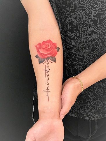 リアル系薔薇な日 栃木県鹿沼市 宇都宮市のドラゴンタトゥースタジオ Dragontattoostudio