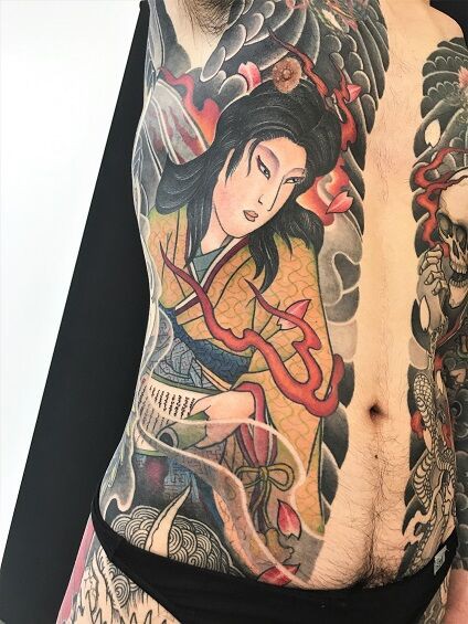 滝夜叉姫な日 栃木県鹿沼市 宇都宮市のドラゴンタトゥースタジオ Dragontattoostudio