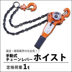 レバーホイスト レバーブロック 1ton 手動式 荷締め 4セール価格 6 980円 税込 Dragサニーブログ Wataru5532