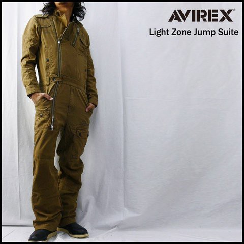 AVIREX【アビレックス】ミリタリージャンプスーツ（オールインワン