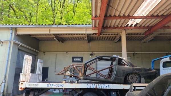 パイプフレームdragシルビア持って帰りました Dragサニーブログ Wataru5532