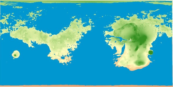 地球同様に表面の71 を水で覆った火星の地図 海外の反応 暇は無味無臭の劇薬