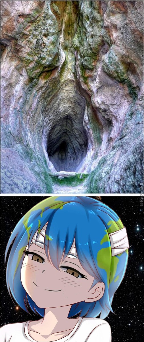 外国人 地球ちゃん Earth Chan にも穴はあるんだよな 海外の反応 暇は無味無臭の劇薬