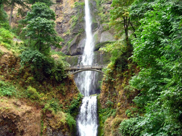 マルトノマ滝 Multnomah Falls コロンビア峡谷 食で奏でる旅の記憶