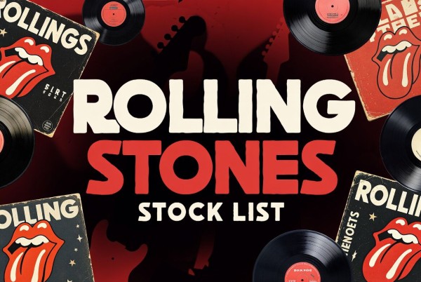 ストックリスト】新作も絶賛発売中！当店が保持するROLLING STONESの