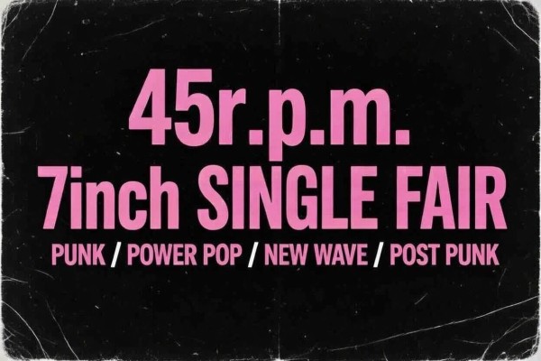 廃盤】☆通販受付中☆2月14日(土)開催『7inch RECORD FAIR -PUNK