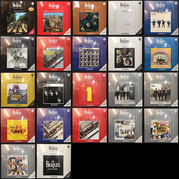 中古】9/6(水) 《THE BEATLES》 DeAGOSTINIシリーズがほぼ全タイトルコンプリート&未開封+αで入荷！！ :  ディスクユニオン新宿ロックレコードストア