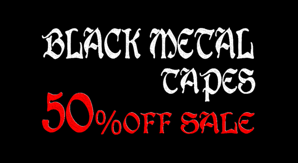 大処分】期間限定50%OFF!! BLACK METAL+αのレアなカセット・テープ作品をまとめてディスカウント！ :  ディスクユニオン新宿ロックレコードストア
