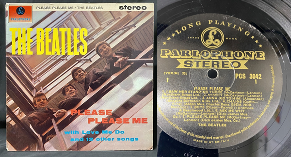 ビートルズBEATLES/Please Please Me/ドイツ盤