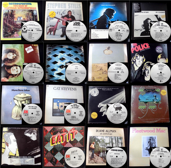 中古】2/21(火) ≪US PROMO COPY≫ 60's～70'sロック名作のPROMO COPY