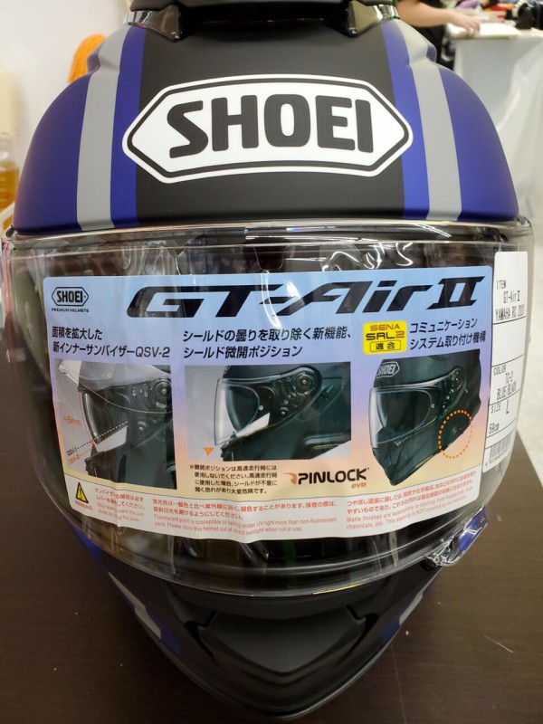 SHOEI×YAMAHA RC 2020ヘルメット入荷しました