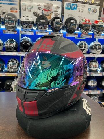 246溝口店】ヘルメットにほんのりシールドついてきます : 2