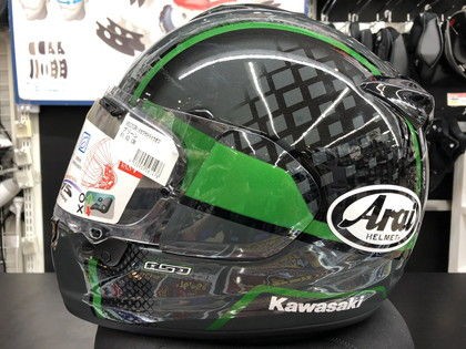 Arai×Kawasaki コラボヘルメット入荷！ : ２りんかんブログ