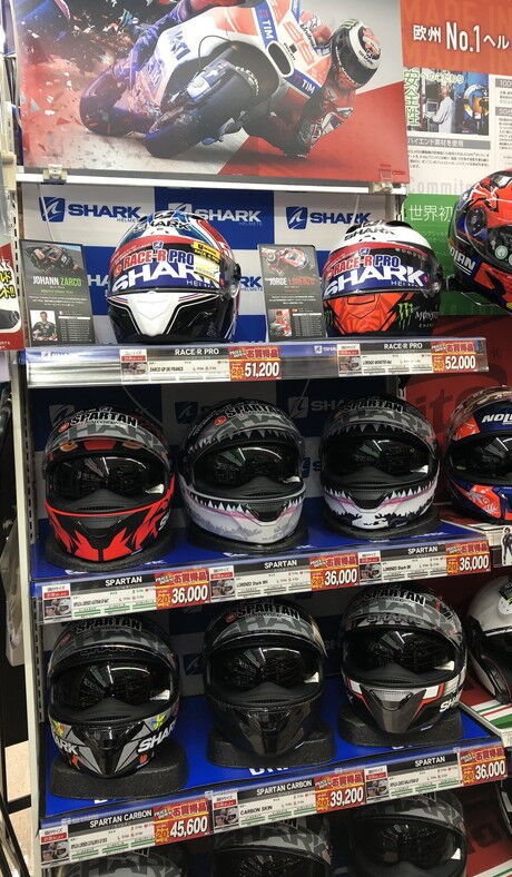 SHARKヘルメットロレンソ引退ありがとうセール！ : 2りんかんブログ