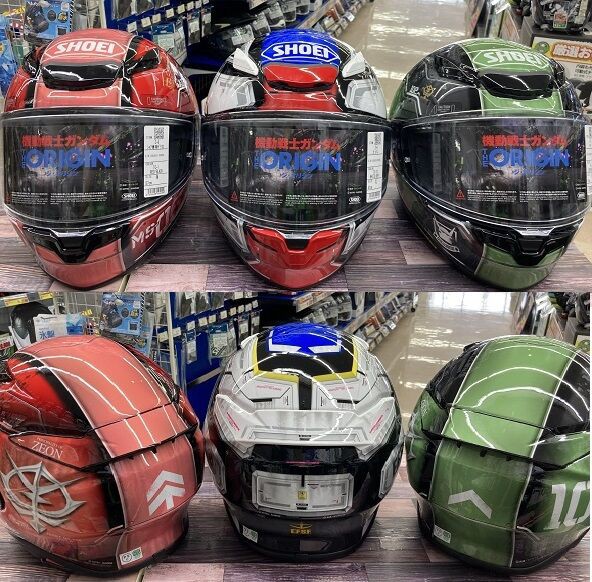 仙台南2りんかん】ガンダム飛来！？コラボヘルメット入荷してます