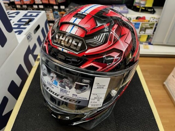 SHOEI X-14 AERODYNE TC-1が49800円！ : 2りんかんブログ