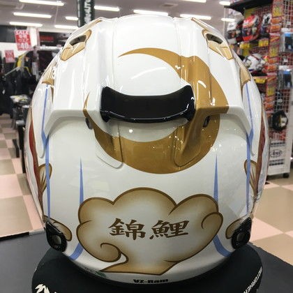ジェットヘルメット 和柄 ARAI TENT - VZ-RAM鼓動2 風神 雷神 和柄