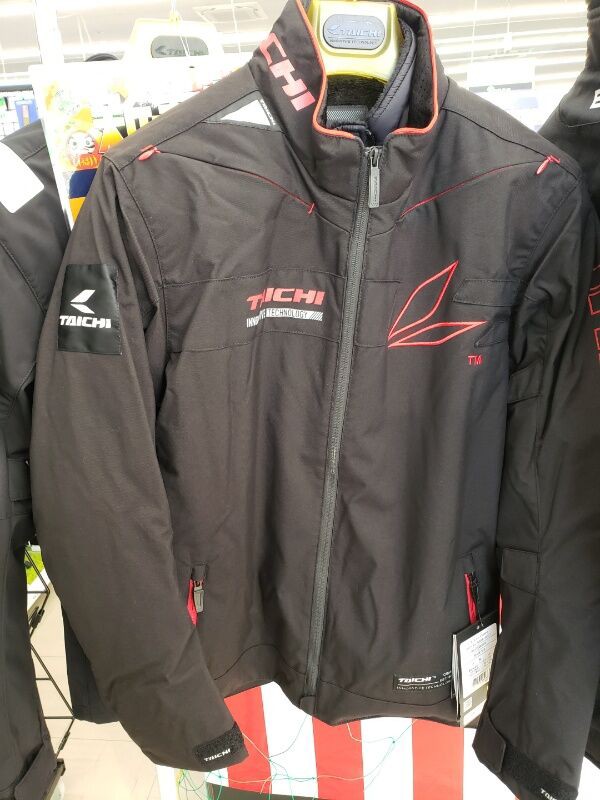 TAICHI ブラックジャケット 三角形模様 TAICHI ブラックジャケット 三角形模様