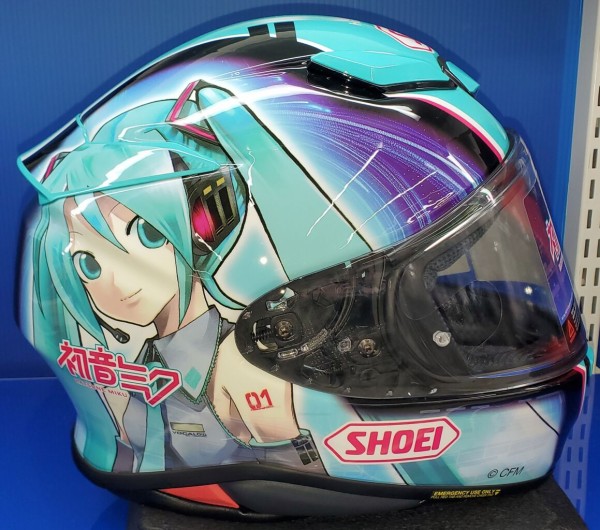 SHOEI ショウエイ Z-8 初音ミク M 未使用 Z-8 | FULL-FACE HELMET｜