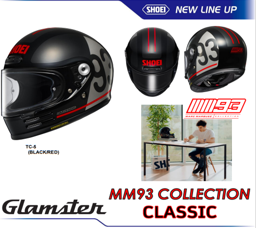 SHOEI GLAMSTER MM93コレクション クラシック TC-5 XXL Webike | SHOEI ショウエイ Glamster MM93 COLLECTION CLASSIC
