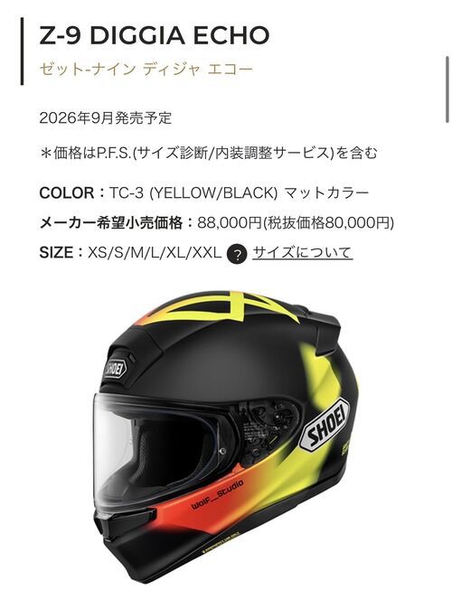 新潟】SHOEIのニューモデル『Z-9』発売決定！！ : 2りんかんブログ