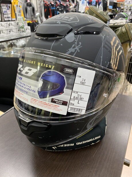SHOEI Z-8 FAUST 激レア商品入荷しました！ : 2りんかんブログ