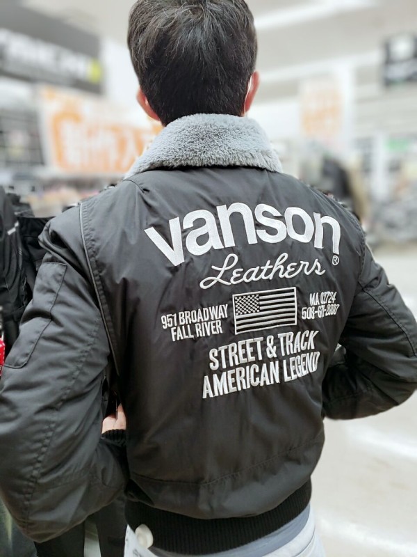 vanson STREET & TRACK バイクジャケット お買い得ジャケット！ : 2りんかんブログ
