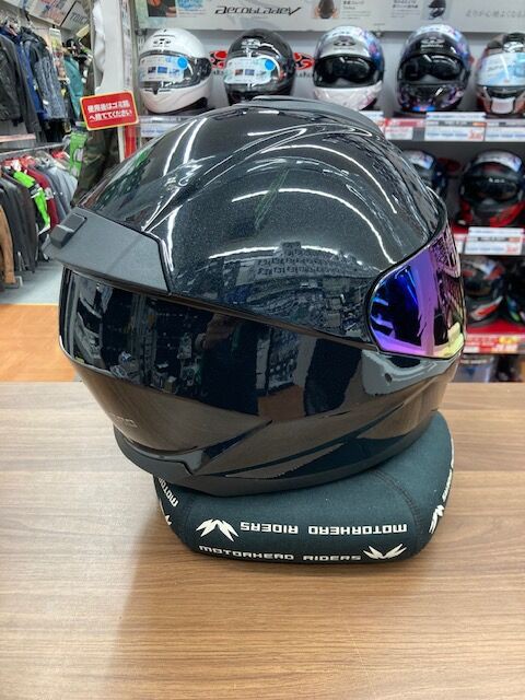 Motorhead モーターヘッド AEROTECH5 マット黒 S ミラー 2りんかんオリジナル商品 MOTORHEADに新商品フルフェイスが登場