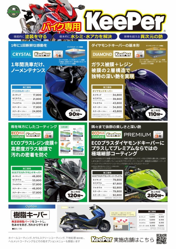 Keeperバラ売可能 悲報】キーパーラボ/プロショップで4月からキーパー全メニュー5