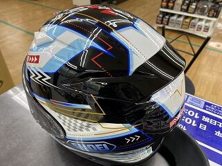 shoei 高 Z-8 arcane アルケーン TC-10 黒/白 Lサイズ ジャンク