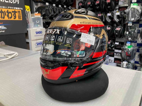 RX-7X 92 NSR250R 61.62 Arai アライ XL アライの限定ヘルメットが