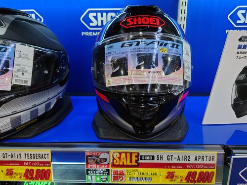 完売品】廃盤SHOEI ヘルメットGT-Air II BLUE/BLACK