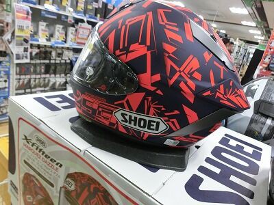倉敷】特価!! SHOEI X-Fifteen マルケスダズル入荷しました