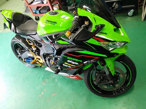 ＺＸ-２５Ｒ 吸排気＆ＥＣＵチューンで３.４馬力アップを実現！【和光】 : ２りんかんブログ